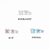 トリプルCZストレートバーベル16G【ボディピアス ボディーピアス トラガス | ピアス専門店HOMESLICEPRODUCTIONS | 詳細画像3