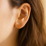 パヴェジュエル イニシャルロゴ(シルバー)ストレートバーベル【ボディピアス ボデ… | ピアス専門店HOMESLICEPRODUCTIONS | 詳細画像6