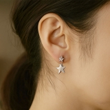 ダブルスターバックピアス16G【ボディピアス ボディーピアス ヘリックス | ピアス専門店HOMESLICEPRODUCTIONS | 詳細画像4