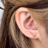 センター1ジュエル くりぬきフラワーフレームストレートバーベル16G | ピアス専門店HOMESLICEPRODUCTIONS | 詳細画像9