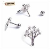 ジュエルツリー ストレートバーベル16G【ボディピアス ボディーピアス | ピアス専門店HOMESLICEPRODUCTIONS | 詳細画像3 