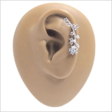 16G トラガス ジュエルフラワーストレートバーベル | ピアス専門店HOMESLICEPRODUCTIONS | 詳細画像4