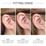 ラウンド＆ハート 立爪ジュエル 16G | ピアス専門店HOMESLICEPRODUCTIONS | 詳細画像12 