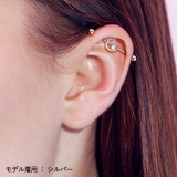 ボディピアス インダストリアル CZパヴェ | ピアス専門店HOMESLICEPRODUCTIONS | 詳細画像10 