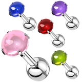 ボディピアス ジルコン カボションストーン | ピアス専門店HOMESLICEPRODUCTIONS | 詳細画像1 