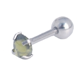 グリーン | ボディピアス ジルコン カボションストーン | ピアス専門店HOMESLICEPRODUCTIONS