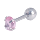 ピンク | ボディピアス ジルコン カボションストーン | ピアス専門店HOMESLICEPRODUCTIONS