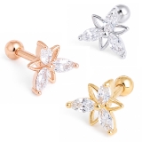ボディピアス CZ フラワージュエル | ピアス専門店HOMESLICEPRODUCTIONS | 詳細画像8