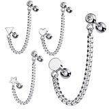 ボディピアス フラットトップバラエティ チェーン | ピアス専門店HOMESLICEPRODUCTIONS | 詳細画像1 