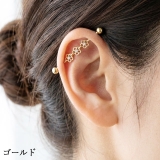 ボディピアス インダストリアル トリプルクリスタル | ピアス専門店HOMESLICEPRODUCTIONS | 詳細画像10 