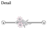 ボディピアス インダストリアル CZ | ピアス専門店HOMESLICEPRODUCTIONS | 詳細画像3 