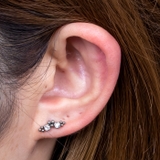 ボディピアス CZ 2ジュエル＆ボールクラスター | ピアス専門店HOMESLICEPRODUCTIONS | 詳細画像8 