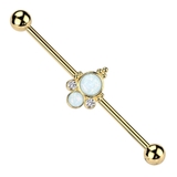 ゴールド | ボディピアス 14G インダストリアル | ピアス専門店HOMESLICEPRODUCTIONS