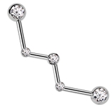 シルバー | ボディピアス 14G インダストリアル | ピアス専門店HOMESLICEPRODUCTIONS