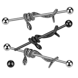 ボディピアス 14G インダストリアル | ピアス専門店HOMESLICEPRODUCTIONS | 詳細画像1 