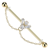 ゴールド | ボディピアス 14G インダストリアル | ピアス専門店HOMESLICEPRODUCTIONS