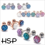 ボディピアス 16G ドゥルージーストーン | ピアス専門店HOMESLICEPRODUCTIONS | 詳細画像2 