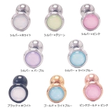 ブライトフラットストーン ストレートバーベル 16G | ピアス専門店HOMESLICEPRODUCTIONS | 詳細画像2 