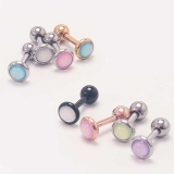 ブライトフラットストーン ストレートバーベル 16G | ピアス専門店HOMESLICEPRODUCTIONS | 詳細画像9 