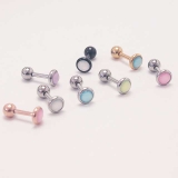 ブライトフラットストーン ストレートバーベル 16G | ピアス専門店HOMESLICEPRODUCTIONS | 詳細画像10 