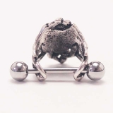 ボディピアス レッドアイメデューサ イヤーカフ | ピアス専門店HOMESLICEPRODUCTIONS | 詳細画像4 