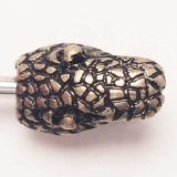 ボディピアス スネークヘッド インダストリアルストレートバーベル | ピアス専門店HOMESLICEPRODUCTIONS | 詳細画像3 