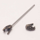 ボディピアス スネークヘッド インダストリアルストレートバーベル | ピアス専門店HOMESLICEPRODUCTIONS | 詳細画像8 