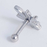 ボディピアス ポットリーフ ストレートバーベル | ピアス専門店HOMESLICEPRODUCTIONS | 詳細画像5 