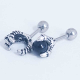 ボディピアス クロウホールディング ブラックボール＆イーグルクロウ | ピアス専門店HOMESLICEPRODUCTIONS | 詳細画像9 