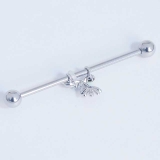 ボディピアス インダストリアル フラワー＆リーフ | ピアス専門店HOMESLICEPRODUCTIONS | 詳細画像5 