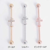 ボディピアス インダストリアル クリスタルパヴェ | ピアス専門店HOMESLICEPRODUCTIONS | 詳細画像2 