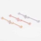 ボディピアス インダストリアル クリスタルパヴェ | ピアス専門店HOMESLICEPRODUCTIONS | 詳細画像6 