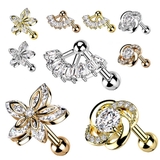 ボディピアス 16G パヴェジュエル | ピアス専門店HOMESLICEPRODUCTIONS | 詳細画像1