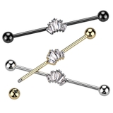 ボディピアス 14G インダストリアル | ピアス専門店HOMESLICEPRODUCTIONS | 詳細画像1 