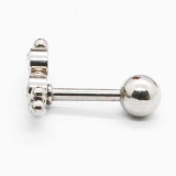 ボディピアス CZ 2ジュエル＆ボールクラスター | ピアス専門店HOMESLICEPRODUCTIONS | 詳細画像5 