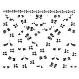 ネイルシール ブラックアートリボン 1 | ピアス専門店HOMESLICEPRODUCTIONS | 詳細画像1