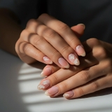 ネイルシール フラワー バタフライ ホワイト ポイント消化 消費 | ピアス専門店HOMESLICEPRODUCTIONS | 詳細画像2 