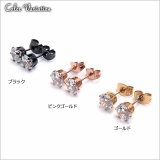 316Lサージカルステンレス イエローゴールド ピンクゴールド | ピアス専門店HOMESLICEPRODUCTIONS | 詳細画像2