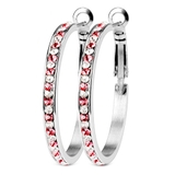 ローズ×クリア | ピアス サージカルステンレス 20G | ピアス専門店HOMESLICEPRODUCTIONS