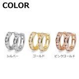 316Lサージカルステンレス20G 3mmCZ フープピアス | ピアス専門店HOMESLICEPRODUCTIONS | 詳細画像2