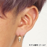 ピアス トリプルCZ フープピアス | ピアス専門店HOMESLICEPRODUCTIONS | 詳細画像6 