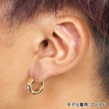 ピアス トリプルCZ フープピアス | ピアス専門店HOMESLICEPRODUCTIONS | 詳細画像7 