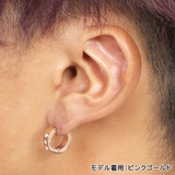 ピアス トリプルCZ フープピアス | ピアス専門店HOMESLICEPRODUCTIONS | 詳細画像9 