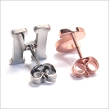 ピアス 316Lサージカルステンレス アルファベット | ピアス専門店HOMESLICEPRODUCTIONS | 詳細画像12 