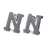 ピアス 316Lサージカルステンレス アルファベット | ピアス専門店HOMESLICEPRODUCTIONS | 詳細画像1 