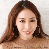 ピアス 316Lステンレス シンプルフープピアス | ピアス専門店HOMESLICEPRODUCTIONS | 詳細画像20 