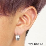 8ジュエル CZ ステンレスフープピアス | ピアス専門店HOMESLICEPRODUCTIONS | 詳細画像14