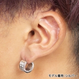 8ジュエル CZ ステンレスフープピアス | ピアス専門店HOMESLICEPRODUCTIONS | 詳細画像15