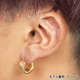 8ジュエル CZ ステンレスフープピアス | ピアス専門店HOMESLICEPRODUCTIONS | 詳細画像17
