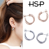 ツイストフープ ステンレスピアス （1ペア） | ピアス専門店HOMESLICEPRODUCTIONS | 詳細画像1 